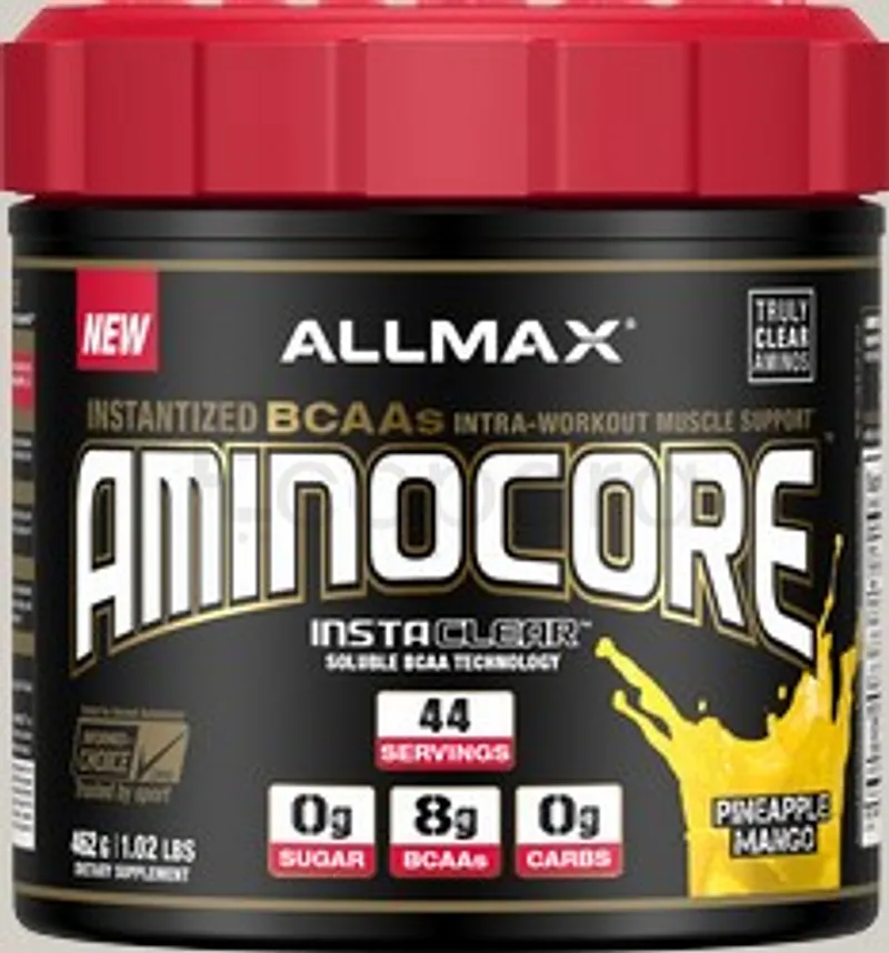 ALLMAX BCAAS AMINOCORE PINEAPPLE MANGO 462G