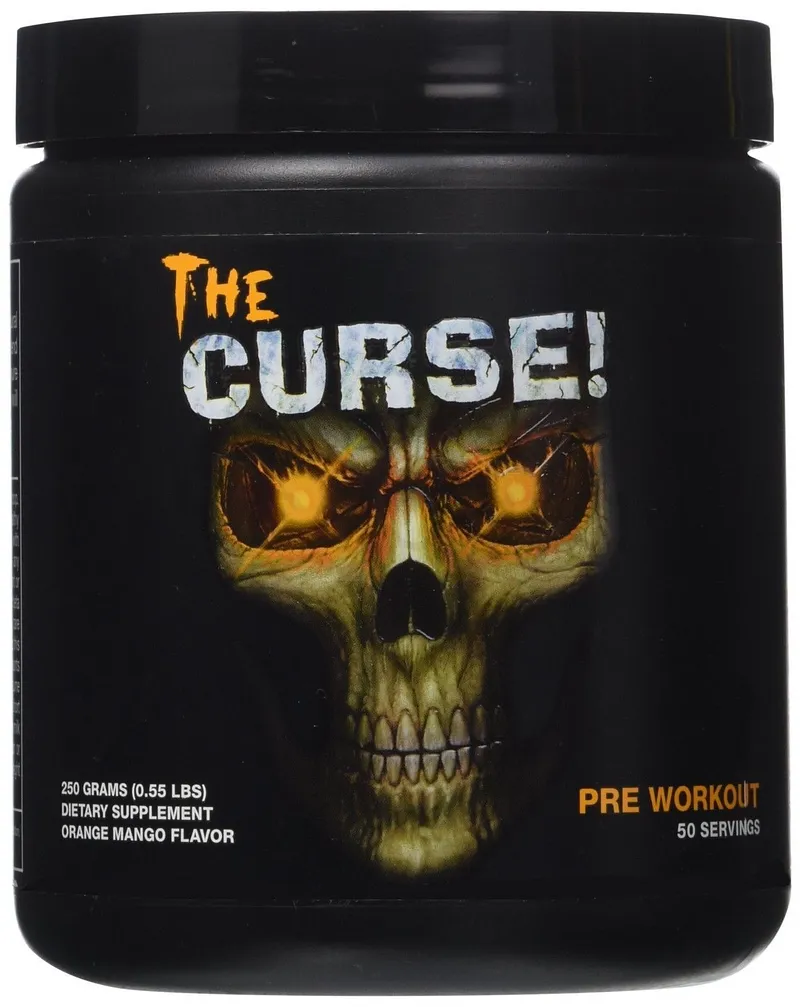 THE CURSE PRE WORKOUT ORANGE MANGO 250G