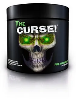 THE CURSE PRE WORKOUT GREEN APPLE ENVY 250G