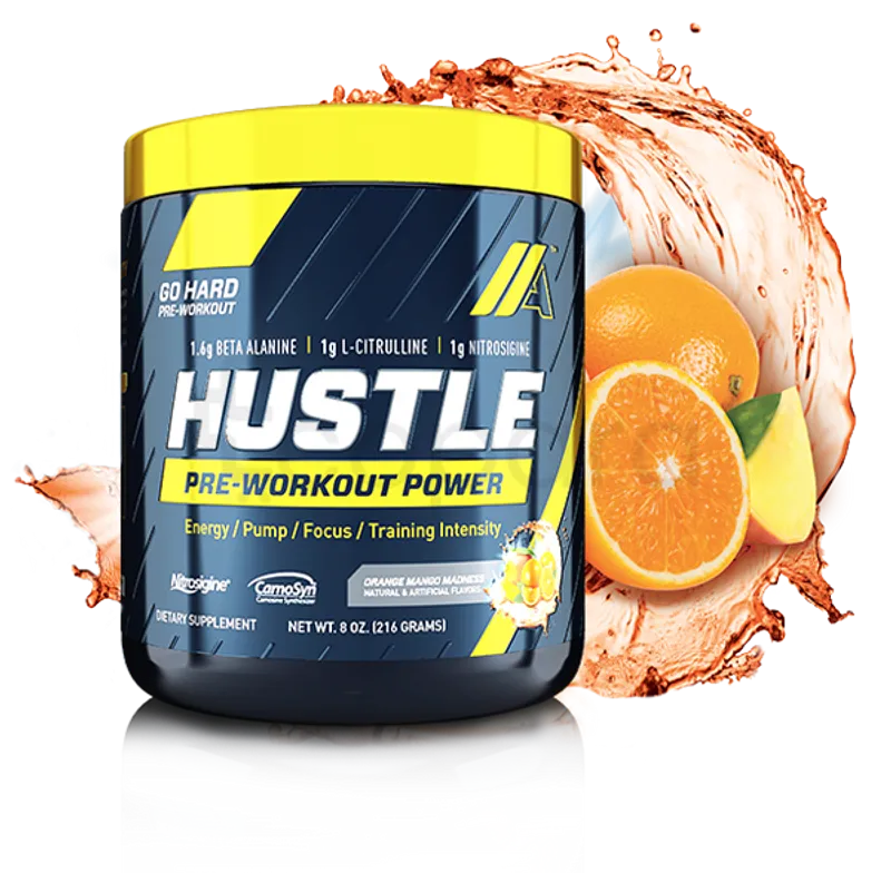 API HUSTLE PRE-WORKOUT ORANGE MANGO 216G