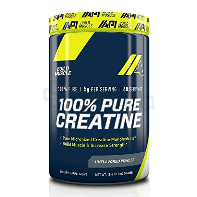 API BUILD MUSCLE 100% PURE CREATINE 300G