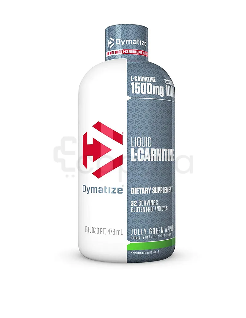 DYMATIZE LIQUID L-CARNITINE JOLLY GREEN APPLE 473ML