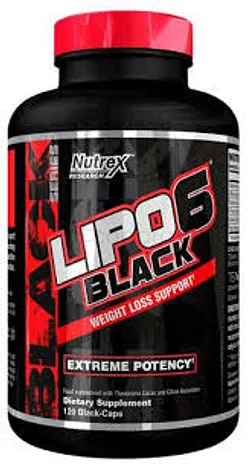 NUTREX LIPO6 BLACK EXTREME POTENCY BOITE DE 120 CAPSULES