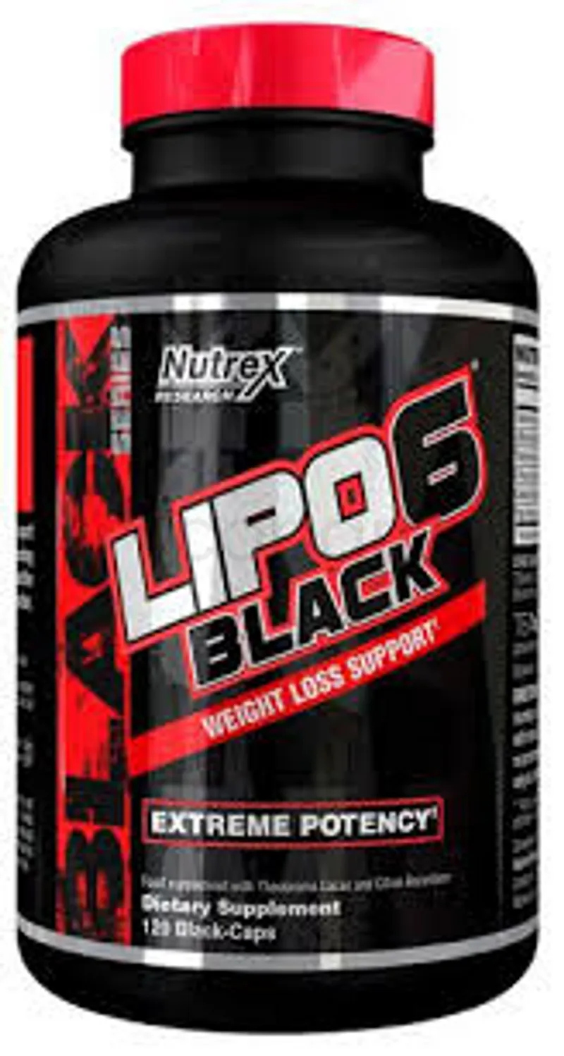 NUTREX LIPO6 BLACK EXTREME POTENCY BOITE DE 120 CAPSULES