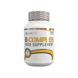 BIOTECHUSA B-COMPLEXE FOOD SUPLEMENT BOITE DE 60 COMPRIMES