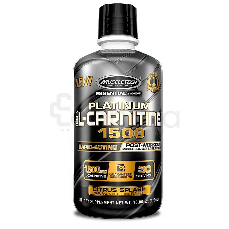 MUSCLETECH PLATINUM L-CARNITINE 1500 RAPID-ACTING 473ML