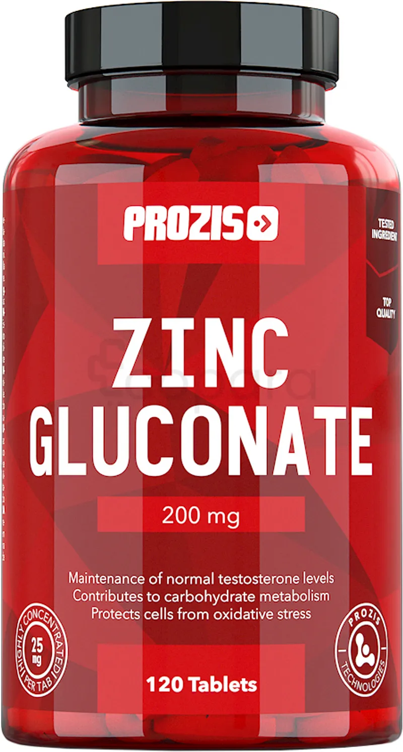 PROZIS ZINC GLUCONATE 200MG BOITE DE 120 COMPRIMES