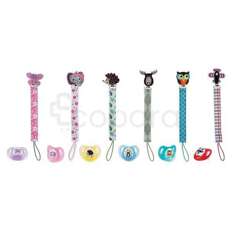 NUBY SUCETTE CONFORT AVEC ATTACHE SUCETTE +0MOIS REFERENCE 20-ID5890SOSN