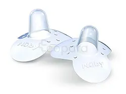NUBY LOT DE 2 BOUTS DE SEIN AVEC BOITE DE RANGEMENT REFERENCE ID4804