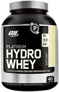 OPTIMUM NUTRITION ON PLATINUM HYDRO WHEY VANILLE 1.59KG