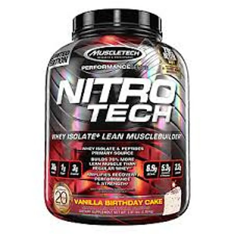 MUSCLETECH NITRO TECH BIRTHDAY CAKE 1.80KG