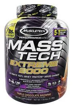 MUSCLETECH MASS TECH EXTREME 2000 CHOCOLATE 3.18KG
