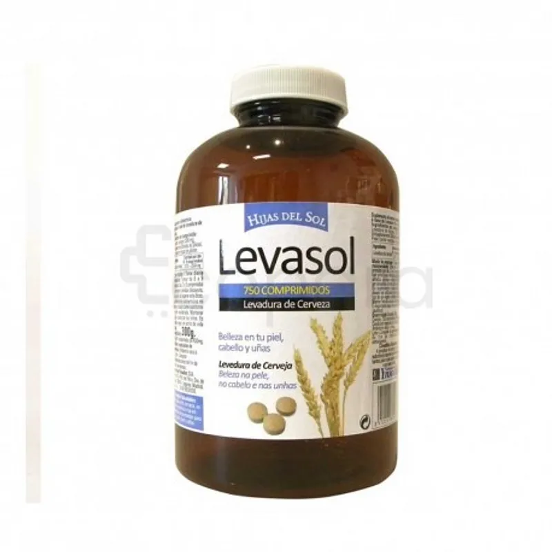 HIJAS DEL SOL LEVASOL LEVADURA DE CERVEZA LEVURE DE BIERRE BOITE DE 750 COMPRIMES