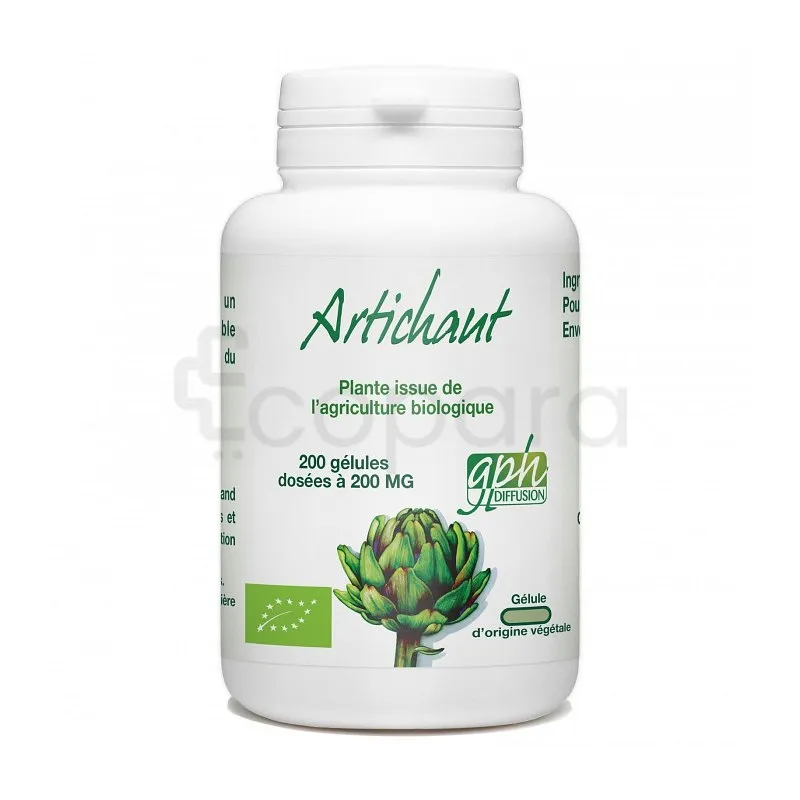 GPH ARTICHAUT BIO 200MG BOITE DE 200 GELULES