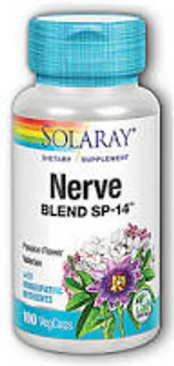 SOLARAY NERVE BLEND SP-14 BOITE DE 100 CAPSULES