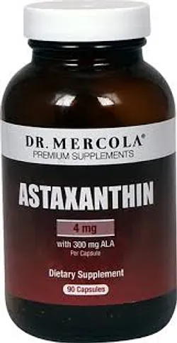 DR.MERCOLA ASTAXANTHIN 4MG BOITE DE 90 CAPSULES