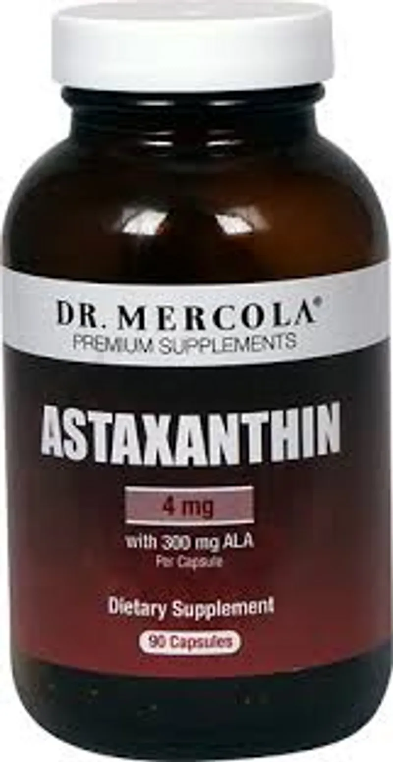 DR.MERCOLA ASTAXANTHIN 4MG BOITE DE 90 CAPSULES