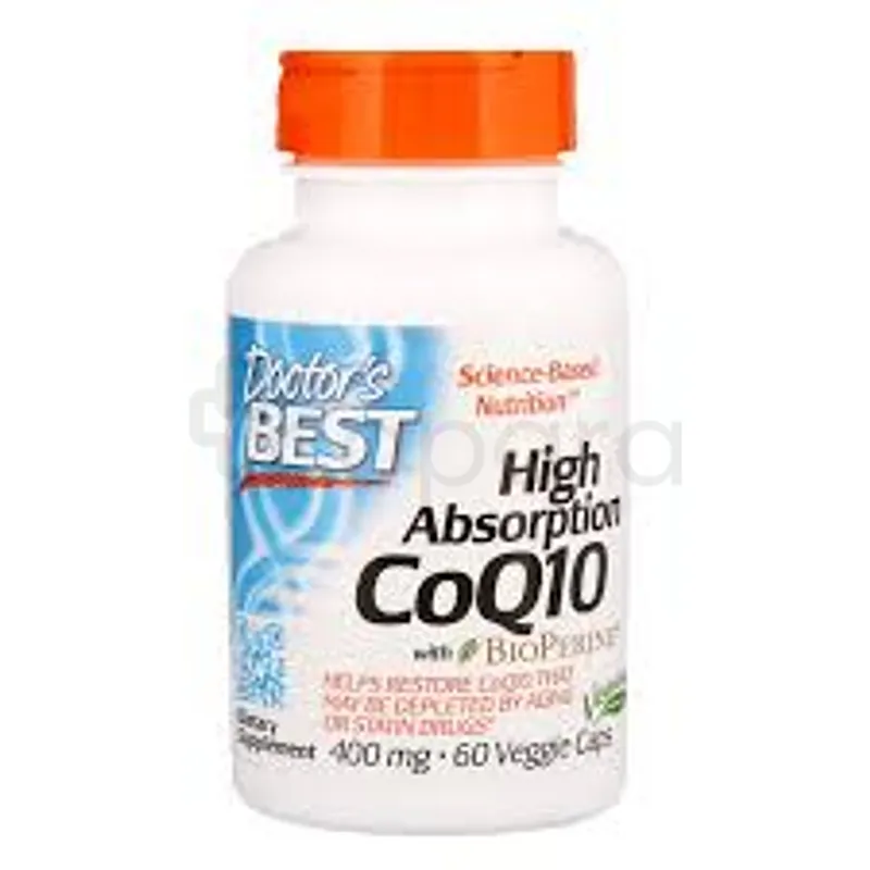 DOCTOR'S BEST HIGHT ABSORPTION COQ10 400MG BOITE DE 60 CAPSULES