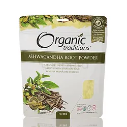 ORGANIC TRADITIONS ASHWAGANDHA ROOT POWDER 200G