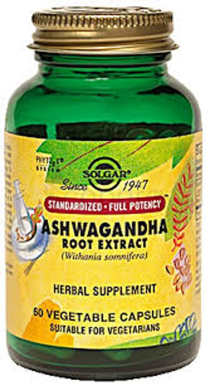SOLGAR ASHWAGANDHA BOITE DE 60 CAPSULES