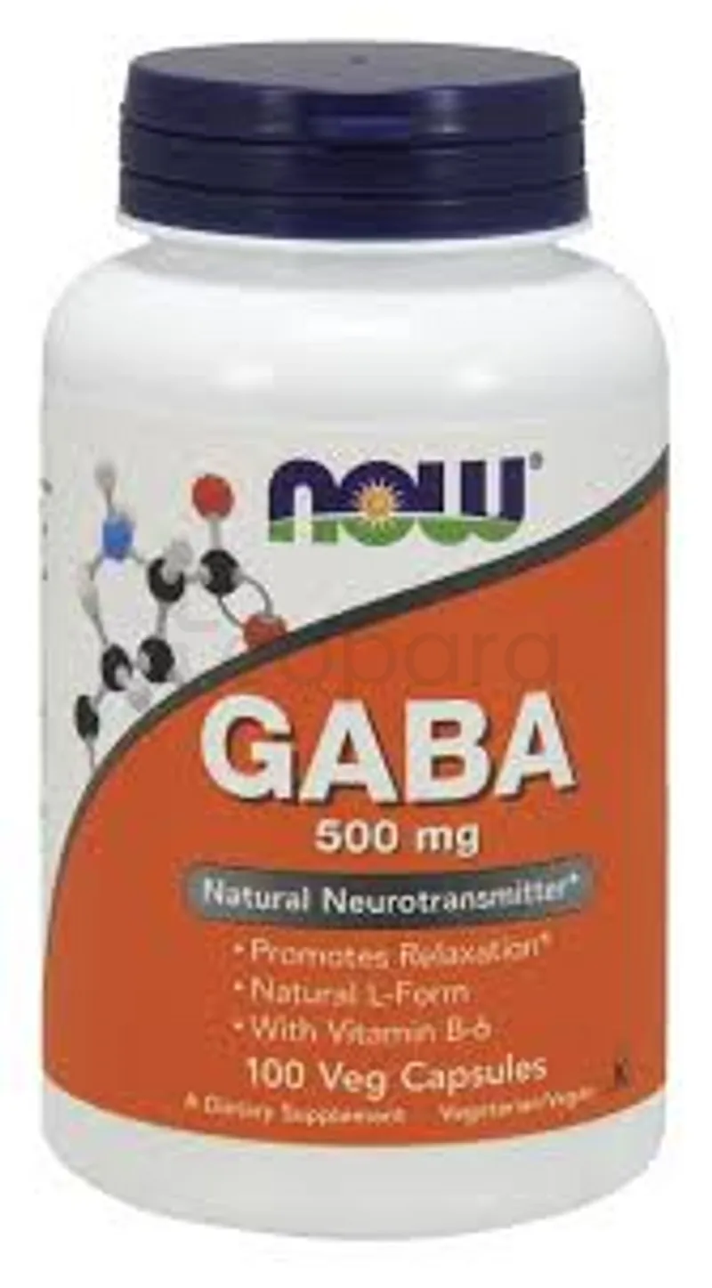 NOW GABA 500MG BOITE DE 100 CAPSULES