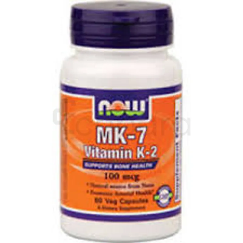 NOW MK-7 VITAMIN K-2 100MCG BOITE DE 60 CAPSULES