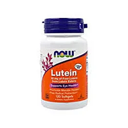 NOW LUTEIN 10MG BOITE DE 120 GELULES