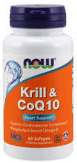 NOW KRILL ET COQ10 BOITE DE 60 GELULES