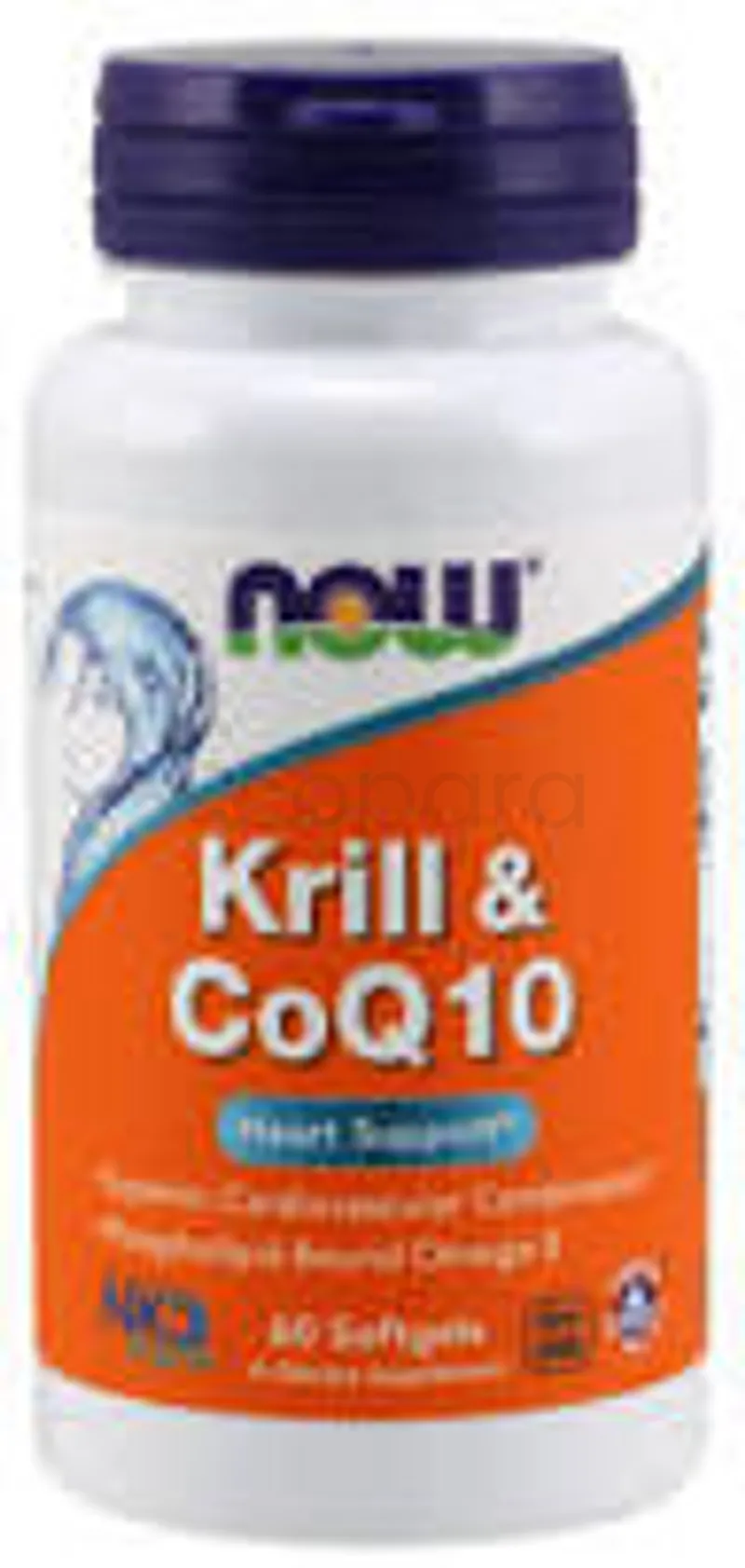 NOW KRILL ET COQ10 BOITE DE 60 GELULES