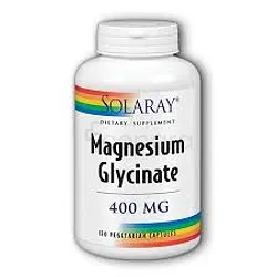 SOLARAY MAGNESIUM GLYCINATE 400MG BOITE DE 120 CAPSULES