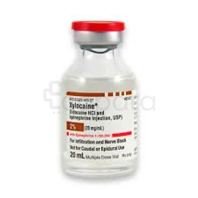 XYLOCAINE ADRENALINE 2% 20ML INJECTABLE