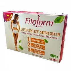 FITOFORM DETOX ET MINCEUR BOITE DE 30 AMPOULES BUVABLES