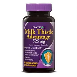 NATROL MILK THISTLE ADVANTAGE 525MG BOITE DE 60 CAPSULES