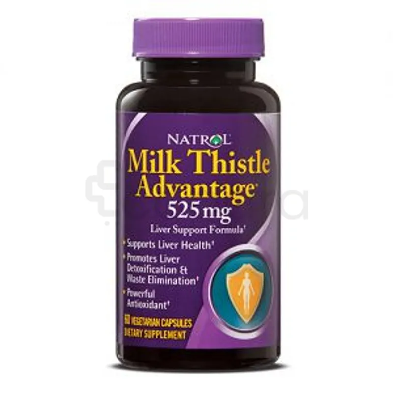 NATROL MILK THISTLE ADVANTAGE 525MG BOITE DE 60 CAPSULES