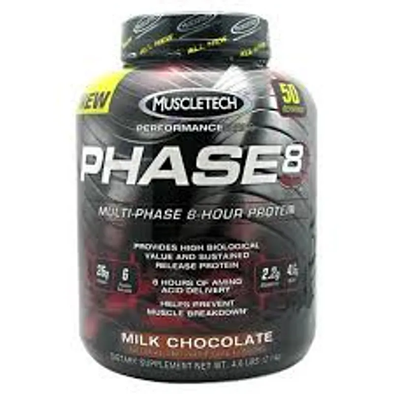MUSCLETECH PHASE8 MILK CHOCOLATE 2.09KG