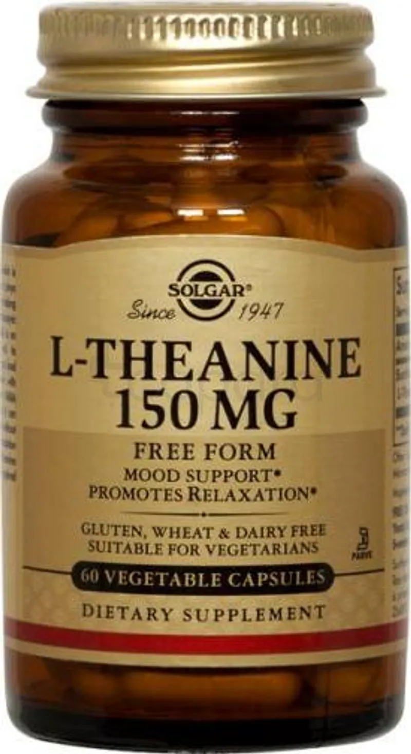SOLGAR L-THEANINE 150MG BOITE DE 60 CAPSULES