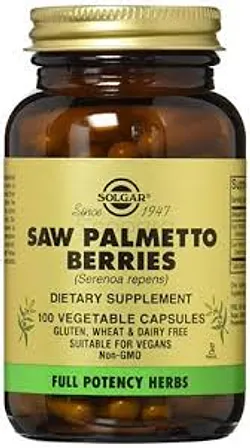 SOLGAR SAW PALMETTO BERRIES BOITE DE 100 CAPSULES