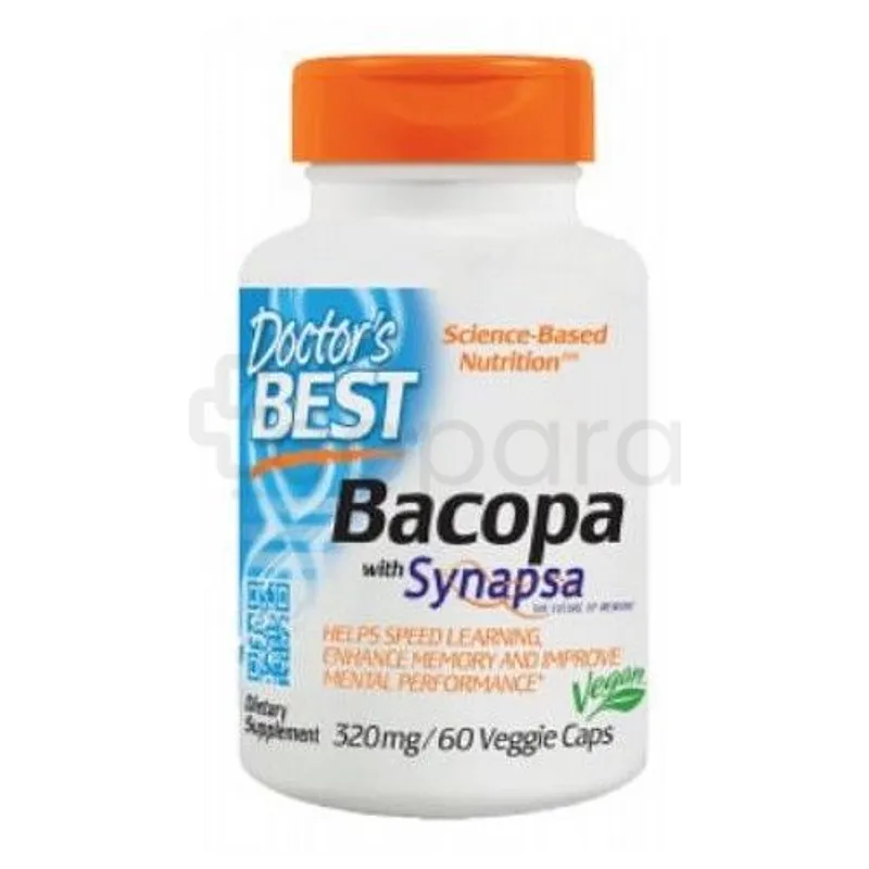 DOCTOR'S BEST BACOPA SYNAPSA 320MG BOITE DE 60 CAPSULES