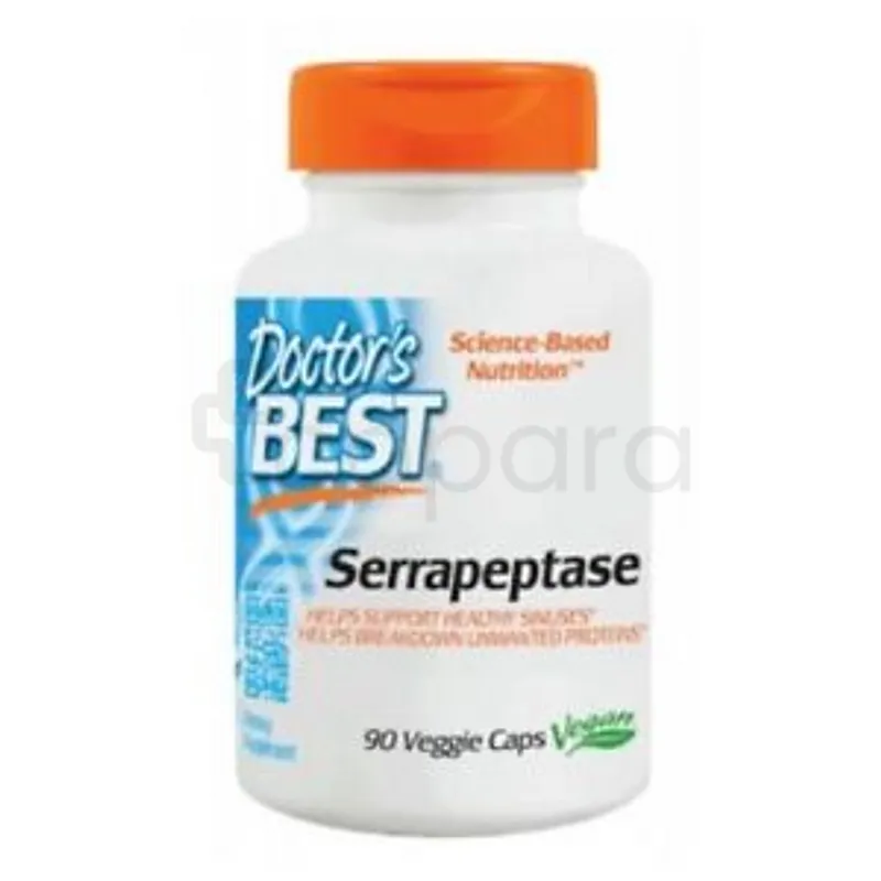 DOCTOR'S BEST SERRAPEPTASE BOITE DE 90 CAPSULES