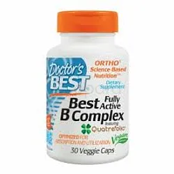 DOCTOR'S BEST BEST B COMPLEX FULLY ACTIVE BOITE DE 30 CAPSULES