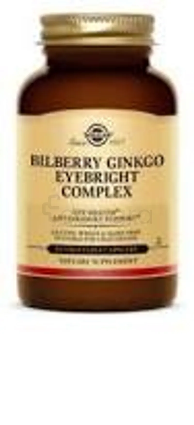 SOLGAR BILBERRY GINKGO EYEBRIGHT COMPLEX BOITE DE 60 CAPSULES