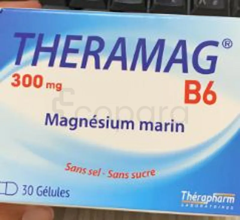 THERAMAG B6 300MG MAGNESIUM MARIN BOITE DE 30 GELULES