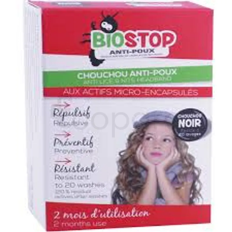 BIOSTOP CHOUCHOU ANTI-POUX NOIR