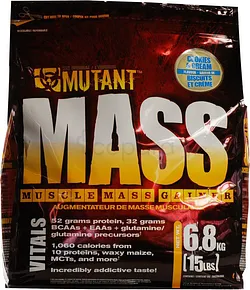 MUTANT MASS COOKIES CREAM 6.8KG