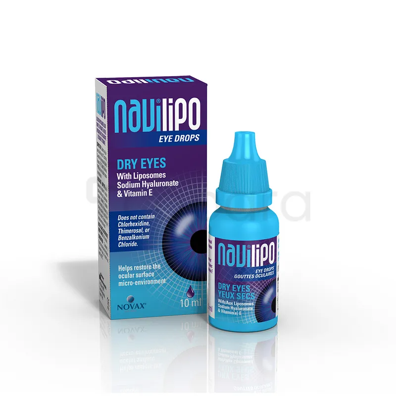 NAVILIPO COLLYRE EYE DROPS DRY EYES 10ML