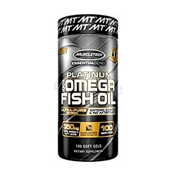 MUSCLETECH PLATINUM OMEGA FISH OIL BOITE DE 100
