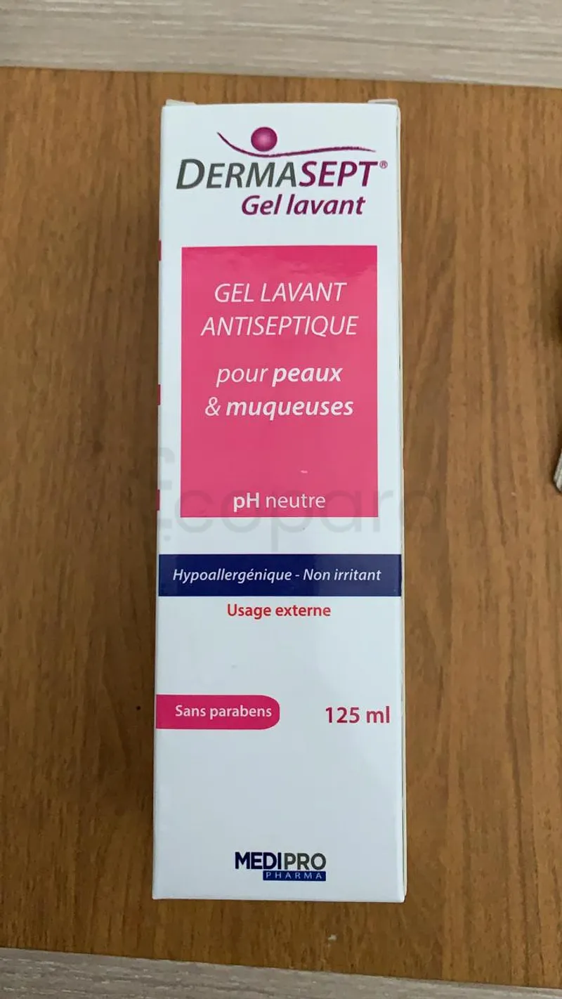 DERMASEPT GEL LAVANT PH NEUTRE 125ML
