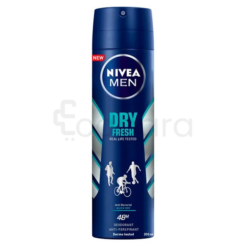 NIVEA MEN DRY FRESH DEODORANT 48H PROTECTION 200ML