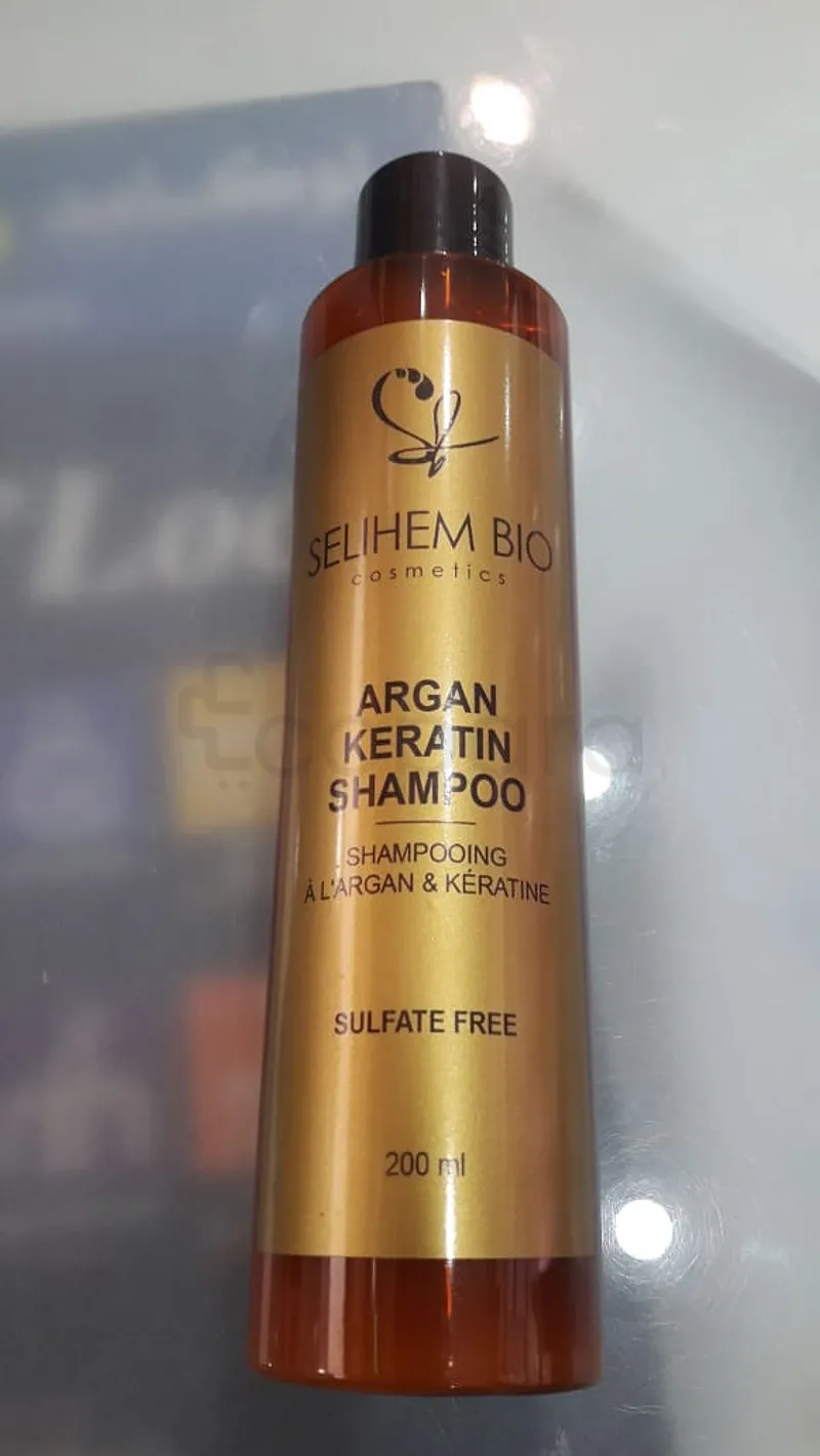 SELIHEM BIO ARGAN KERATIN SHAMPOOING SANS SULFATE 200ML