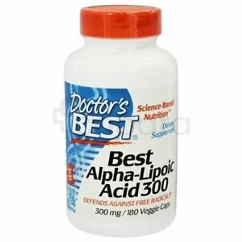 DOCTOR'S BEST ALPHA LIPOIC ACID 300MG BOITE DE 80